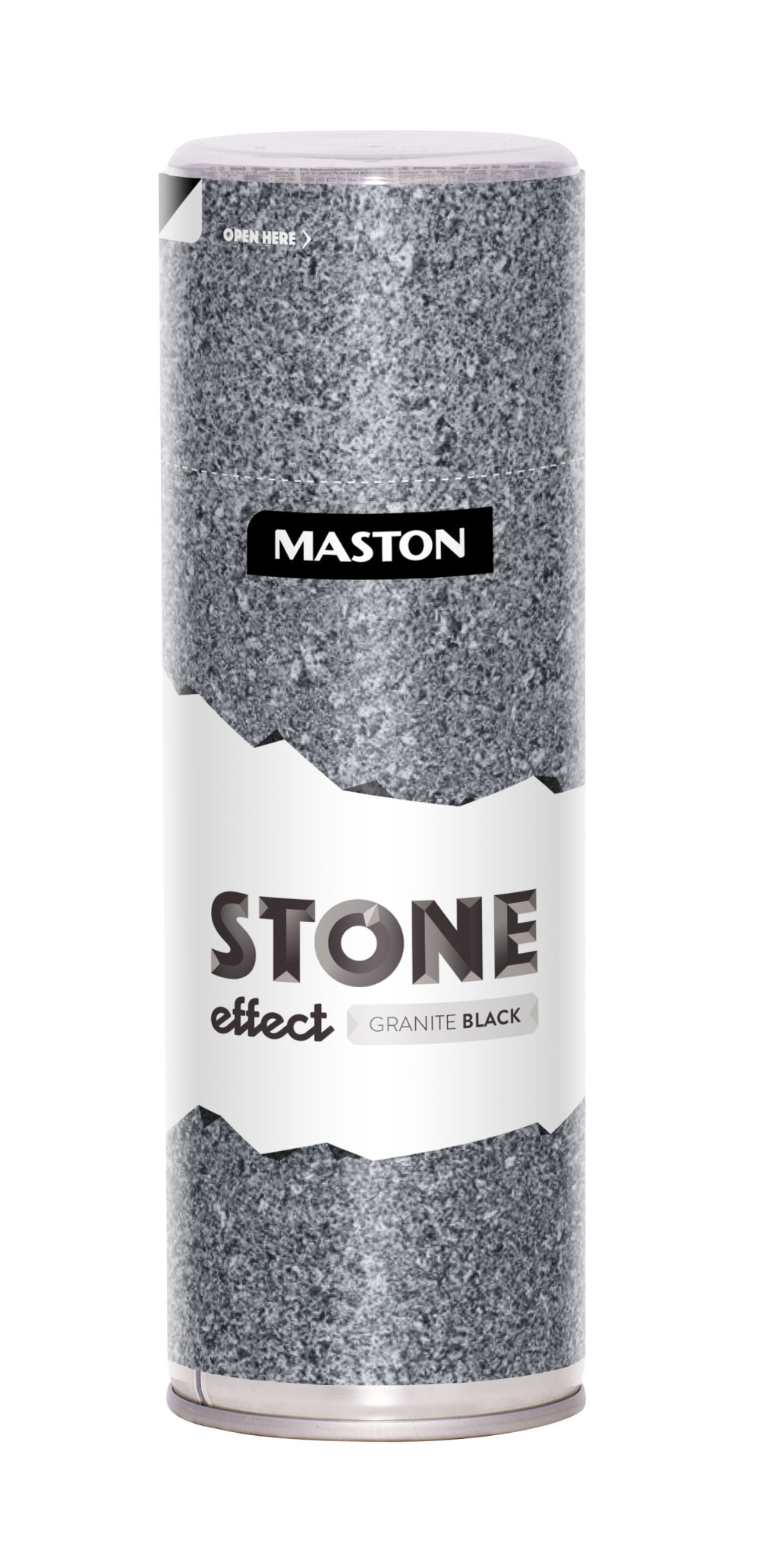Maston Stone - Gránit Fekete Kő Hatású Szórófesték (400ml)