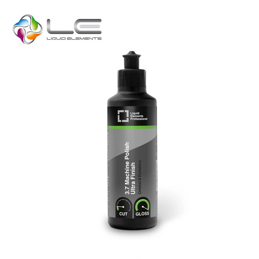 Liquid Elements Professional 3.7 Ultrafinom Polírpaszta - Zöld (250ml) - Excenteres és Hagyományos Gépekhez Liquid Elements Professional 3.7 Ultrafinom Polírpaszta - Zöld (250ml) - Excenteres és Hagyományos Gépekhez