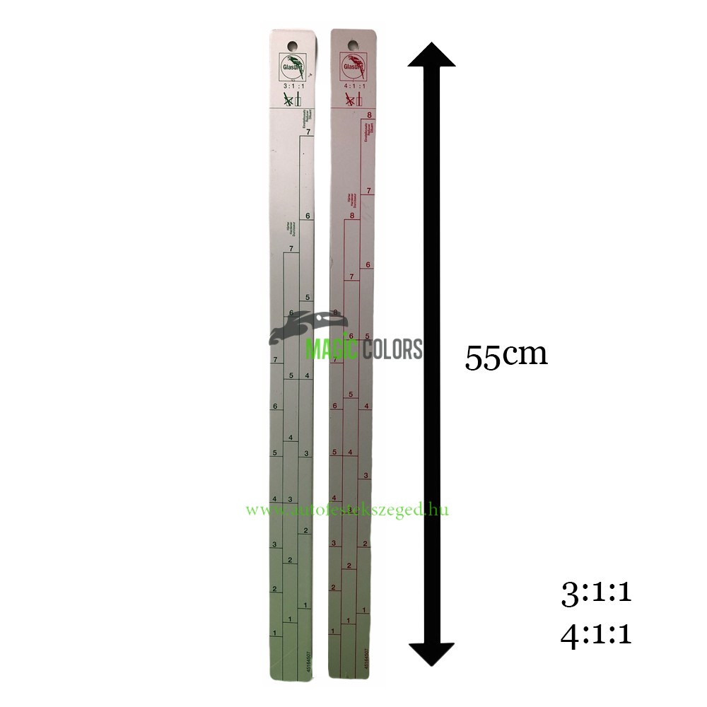 Glasurit Alu keverőpálca 55cm (4:1:1/3:1)